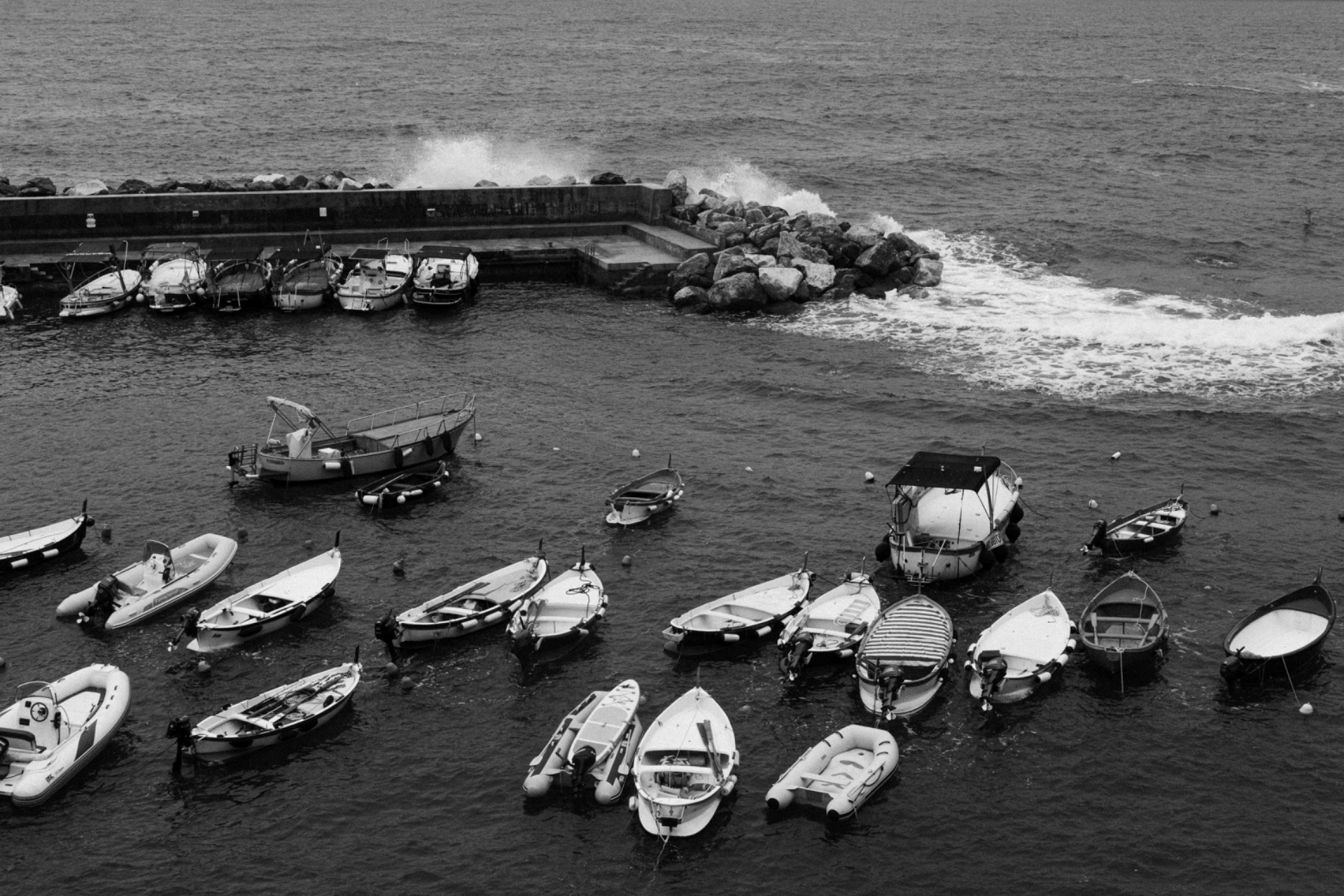 Fine art black and white photograph